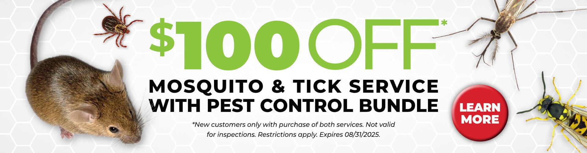 Save BIG on Pest Control