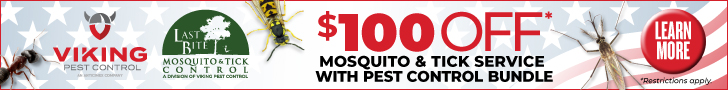 Save $100 with Viking Pest Control